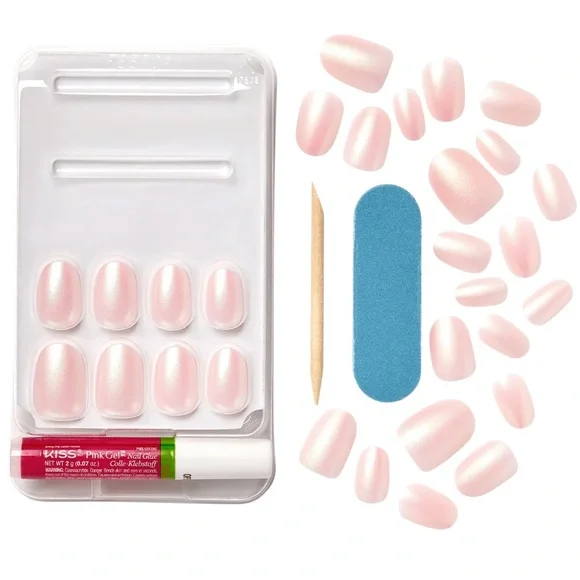 KISS Bare But Better Premium Press-on Nails - Mocha impress beauty fake - Picture 4 of 7